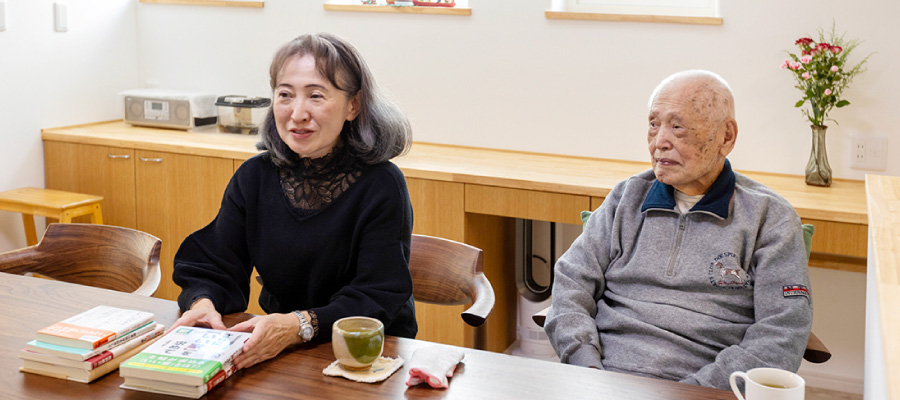 高齢の父の健康寿命を延ばすためにふさわしい家だと思います。